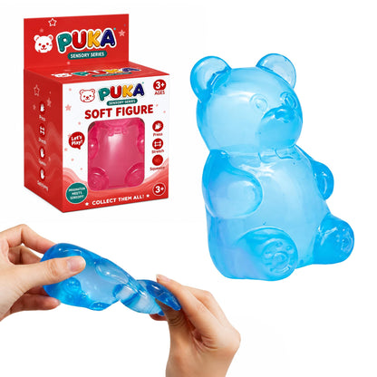 Bear 3-Inch Squishy Stress Reliever | Blue