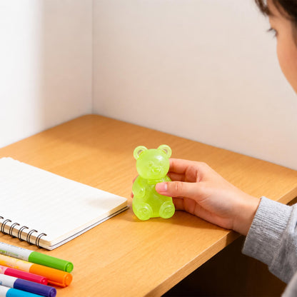 Squishy Bear 3-Inch Stress Reliever | Green