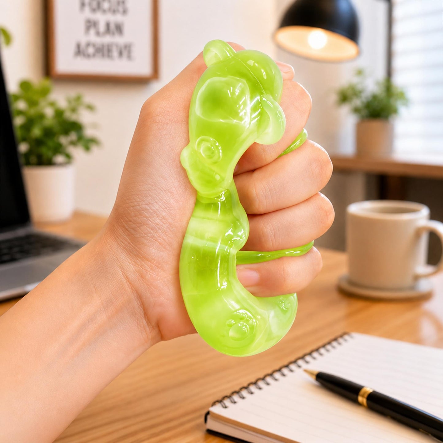 Squishy Bear 3-Inch Stress Reliever | Green