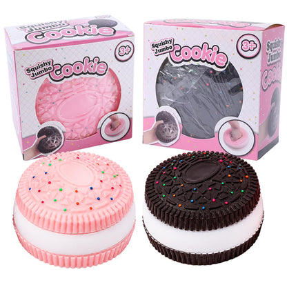 Jumbo Cookie 5-Inch Squishy Stress Relievers | Set Of 2