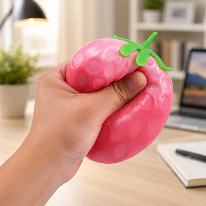 Squishy Strawberry 3-Inch Stress Reliever