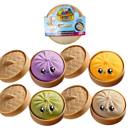 Rainbow Dumplings 2-Inch Mystery Pack Squishy | Random Set Of 4