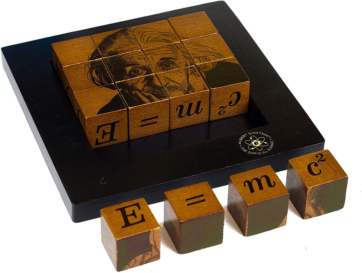 Einsteins Six Square Challenges 3D Brain Teaser Puzzle