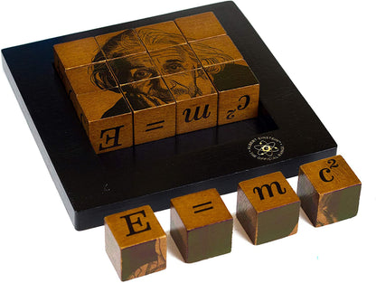 Einsteins Six Square Challenges 3D Brain Teaser Puzzle