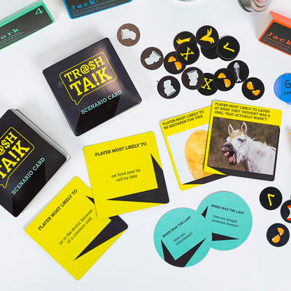 Trash Talk Adult Party Card Game | 3-6 Players