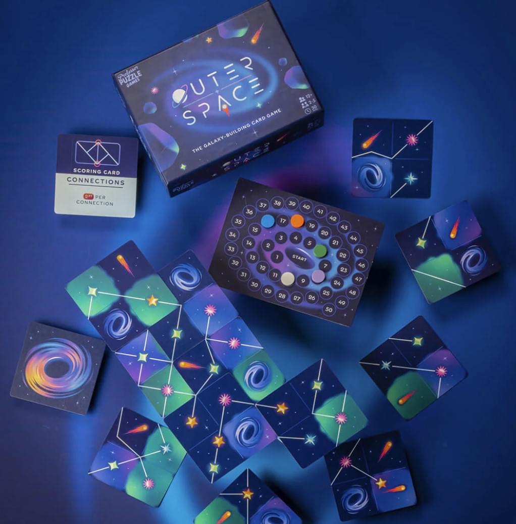 Outer Space Galaxy-Building Card Game