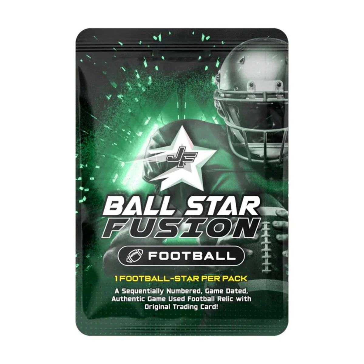NFL 2025 Ball Star Fusion Football Trading Card Pack