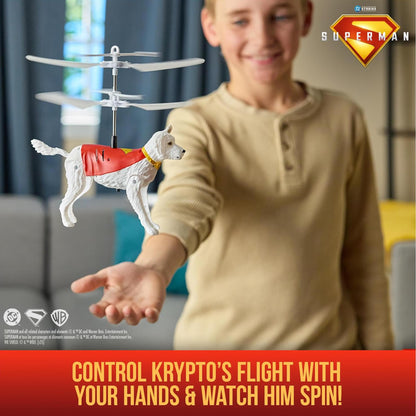 DC Comics Superman Flying Krypto Remote Control Hovering Superdog | 7.5 Inches
