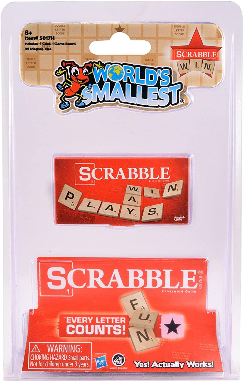 World's Smallest Scrabble Board Game
