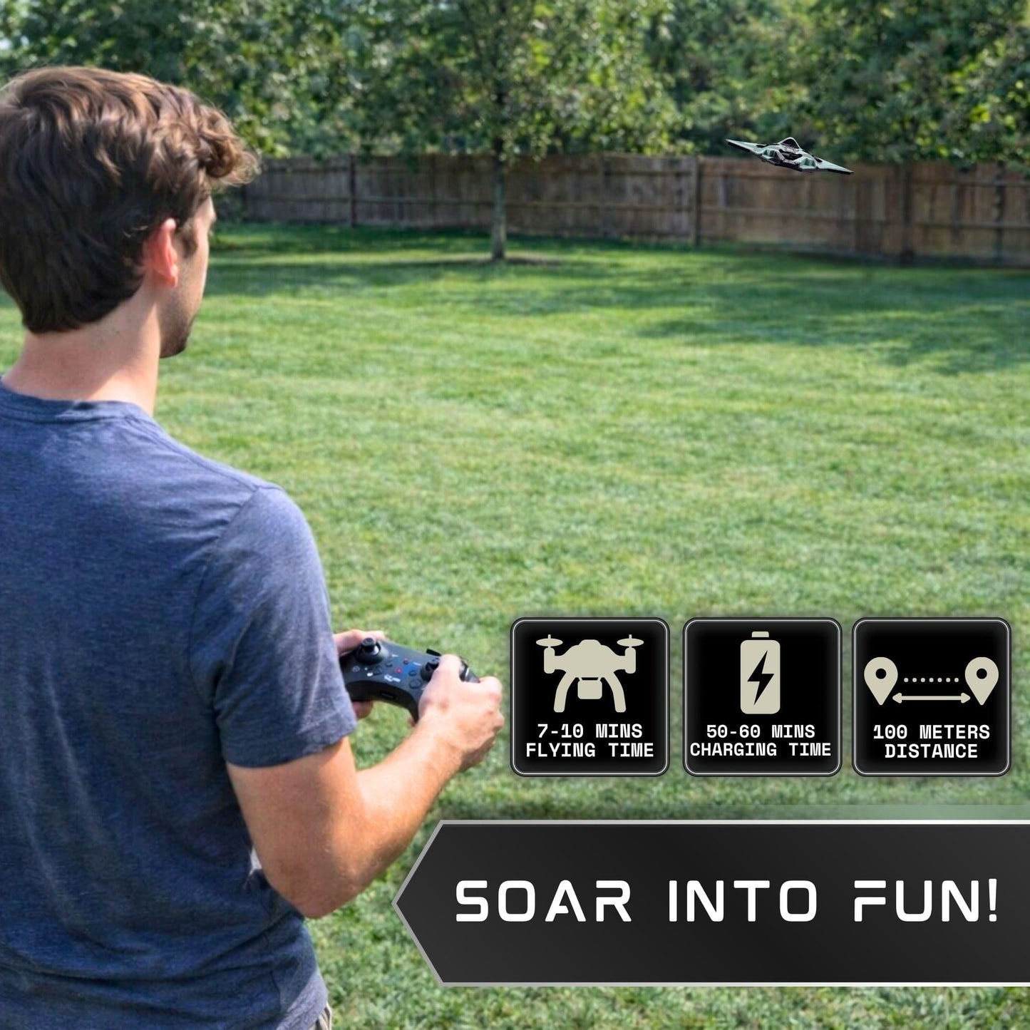 CZ36 Remote-Controlled 2.4GHz Drone Aircraft | Green Camouflage