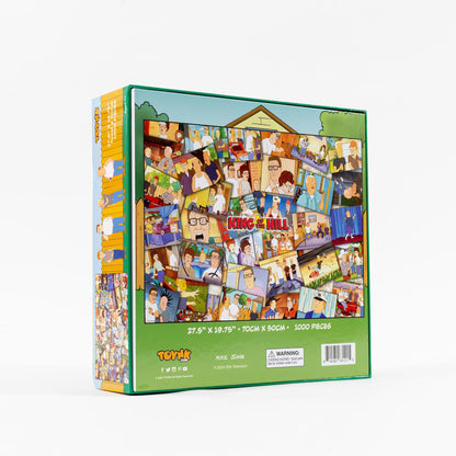 King Of The Hill 1000-Piece Jigsaw Puzzle | 28 x 20 Inches