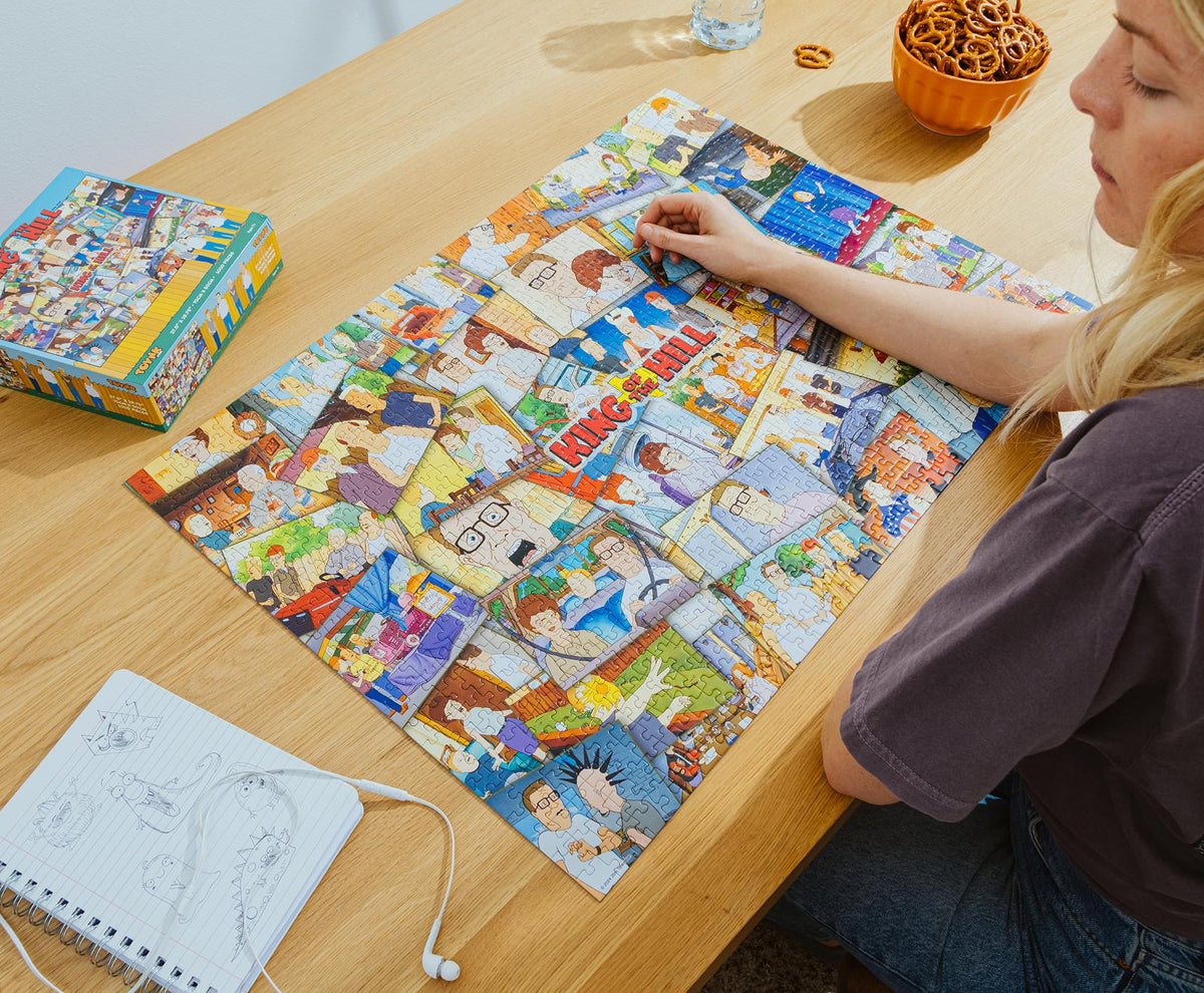 King Of The Hill 1000-Piece Jigsaw Puzzle | 28 x 20 Inches