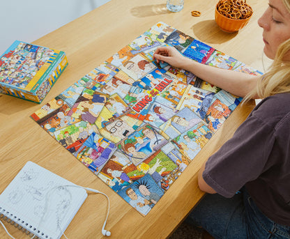 King Of The Hill 1000-Piece Jigsaw Puzzle | 28 x 20 Inches