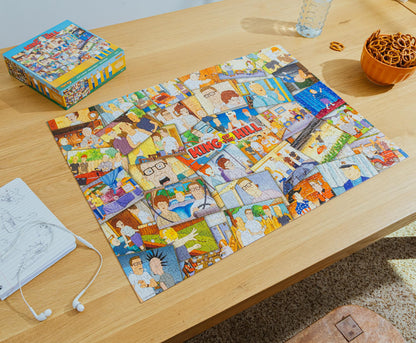 King Of The Hill 1000-Piece Jigsaw Puzzle | 28 x 20 Inches