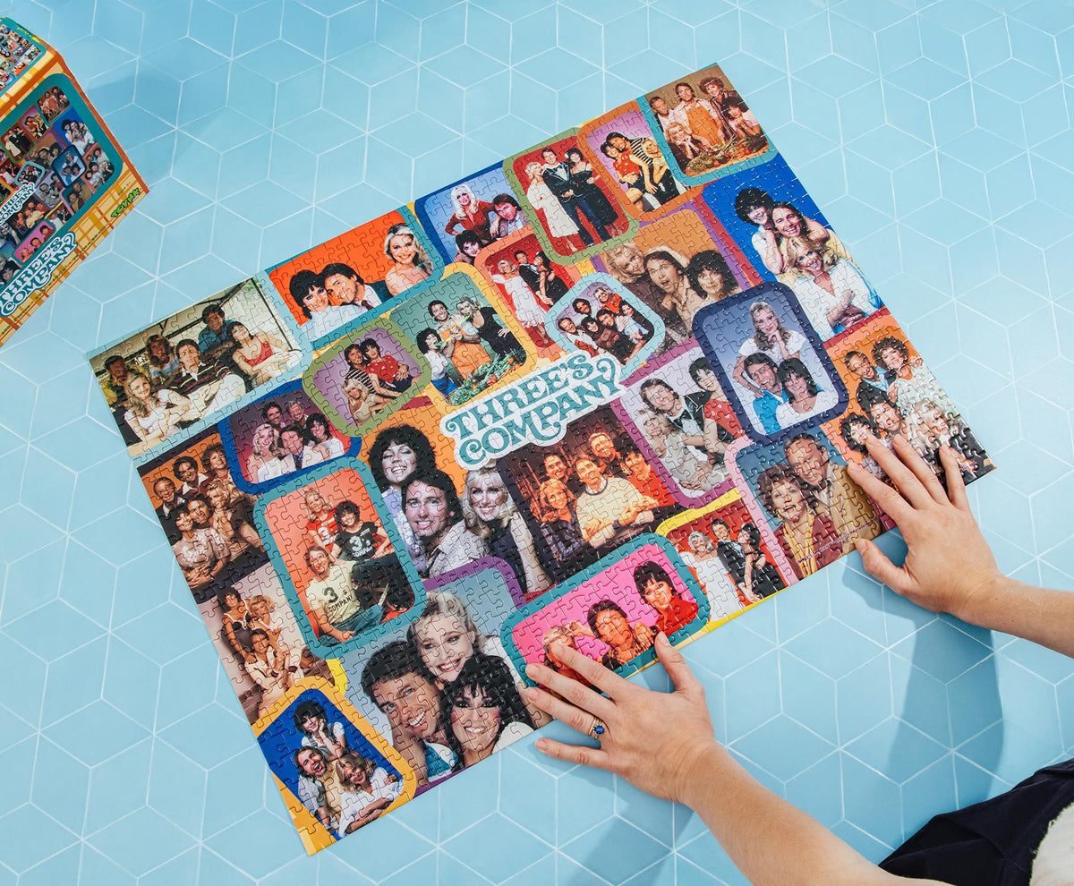 Three's Company 1000-Piece Jigsaw Puzzle | 28 x 20 Inches