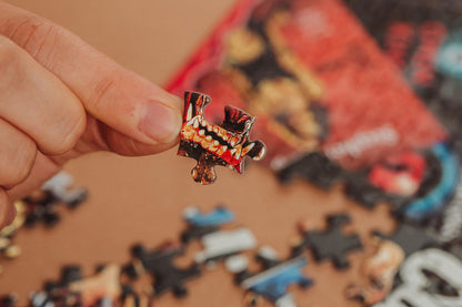 King of Horror Collage Stephen King Inspired 1000 Piece Jigsaw Puzzle