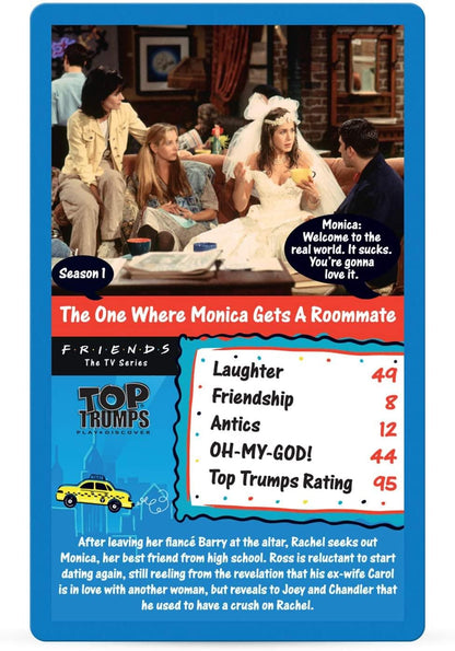 Friends Top Trumps Card Game