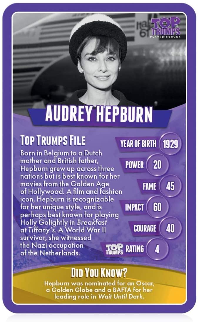 Great Women Top Trumps Card Game