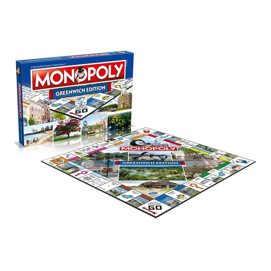 Monopoly Greenwich Edition Family Board Game | 2-6 Players