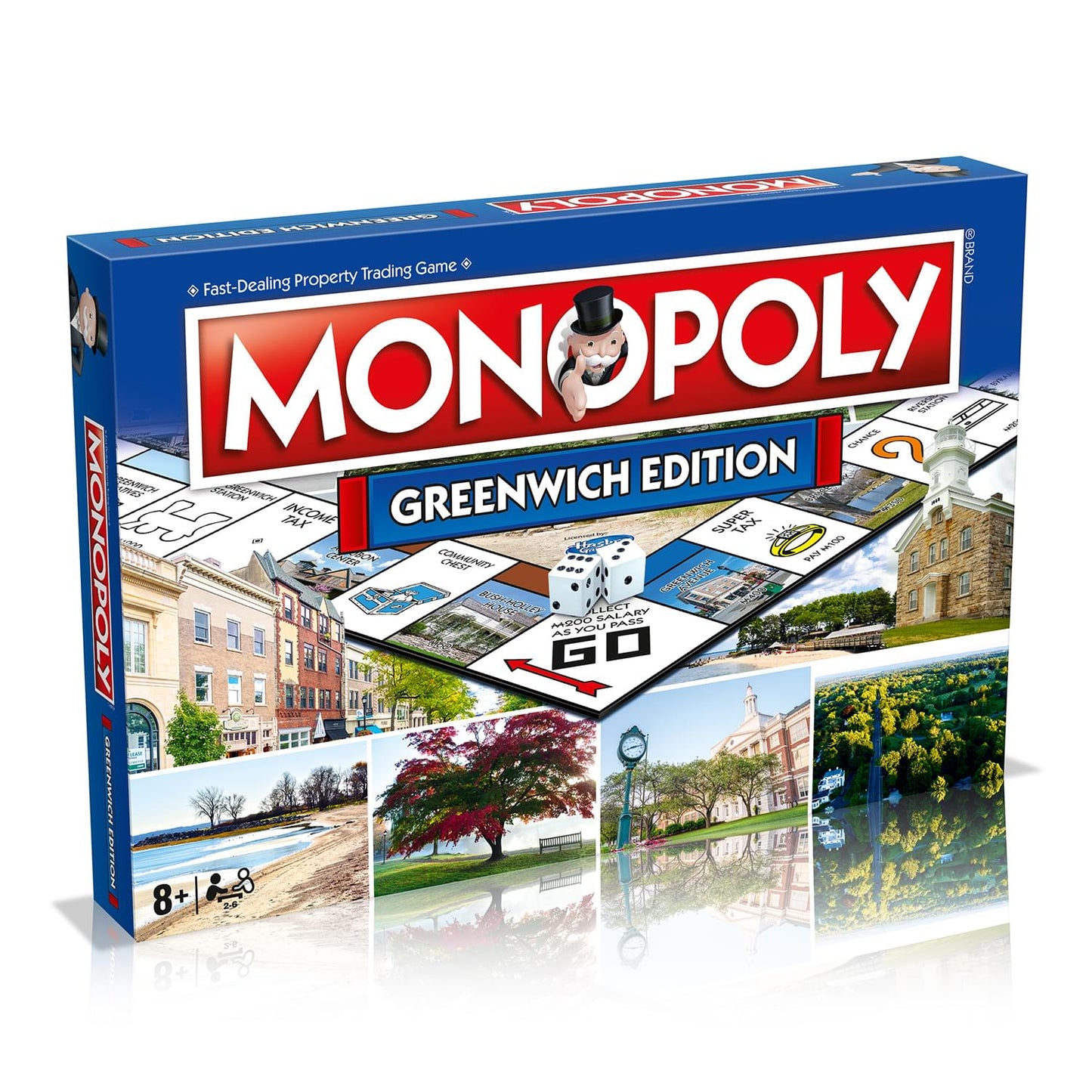 Monopoly Greenwich Edition Family Board Game | 2-6 Players