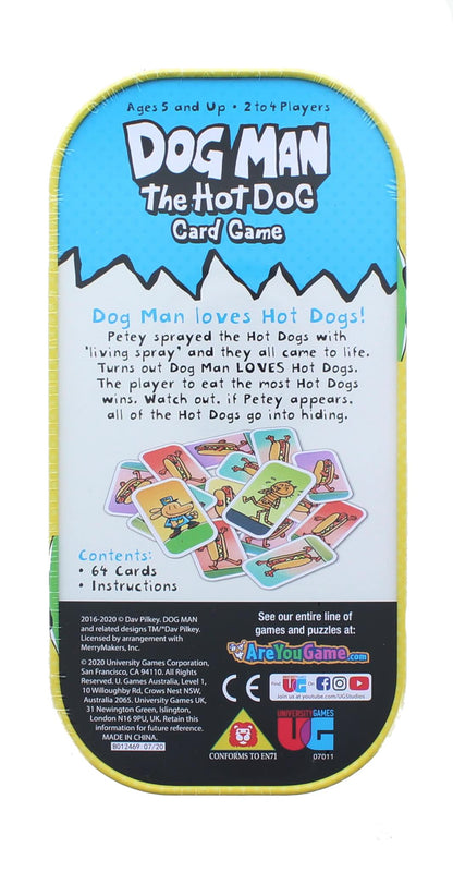 Dog Man The Hot Dog Card Game | 2-4 Players