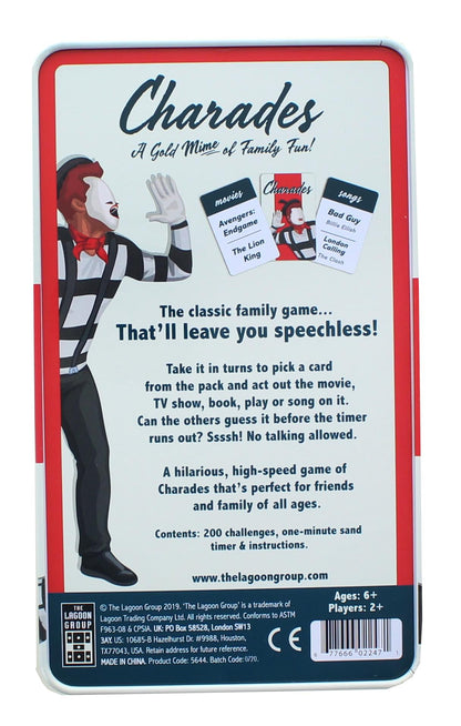 Charades Family Card Game  | 200 Challenges