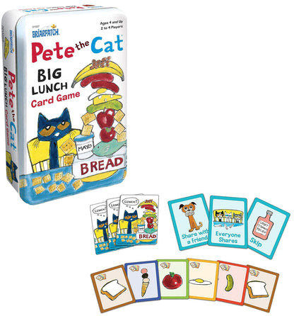 Pete the Cat Big Lunch Kids Card Game | For 2-4 Players