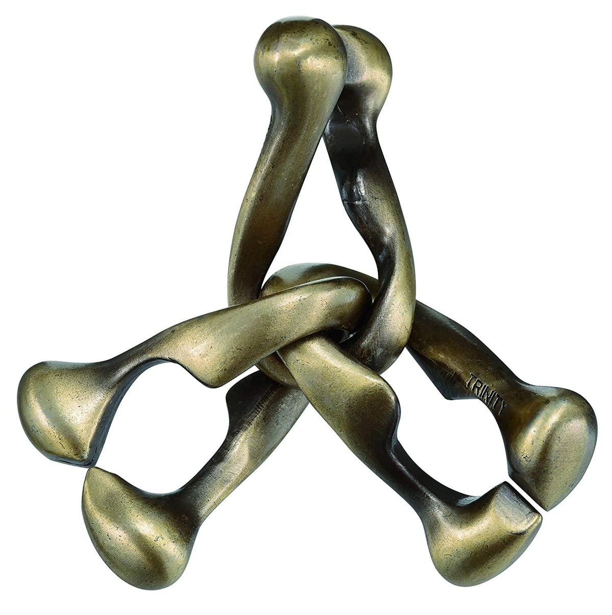 Hanayama Level 6 Cast Metal Brain Teaser Puzzle - Trinity