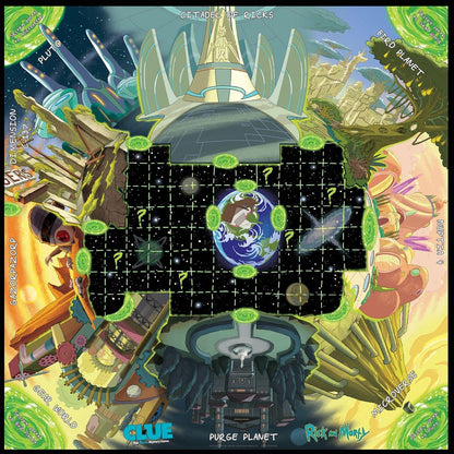 Rick and Morty Clue Board Game