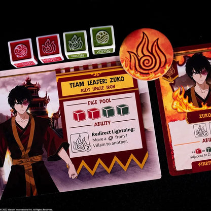 Avatar The Last Airbender Fire Nation Rising Board Game