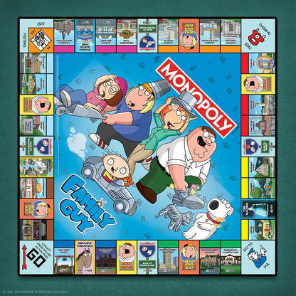 Family Guy Monopoly Board Game