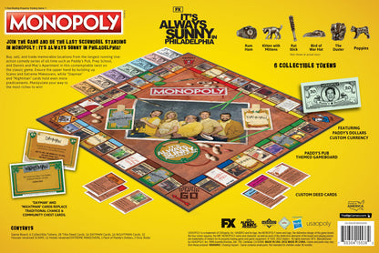 Its Always Sunny In Philadelphia Monopoly Board Game