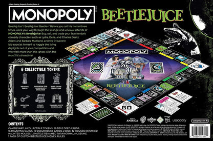 Beetlejuice Monopoly Board Game | For 2-6 Players