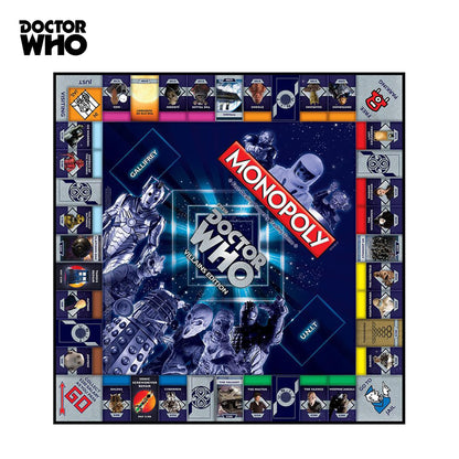 Monopoly Doctor Who Villains Edition Board Game