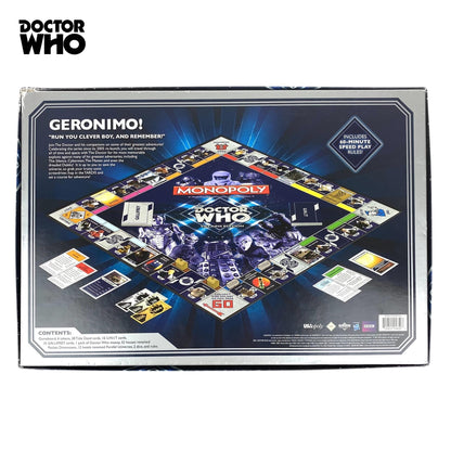 Monopoly Doctor Who Villains Edition Board Game