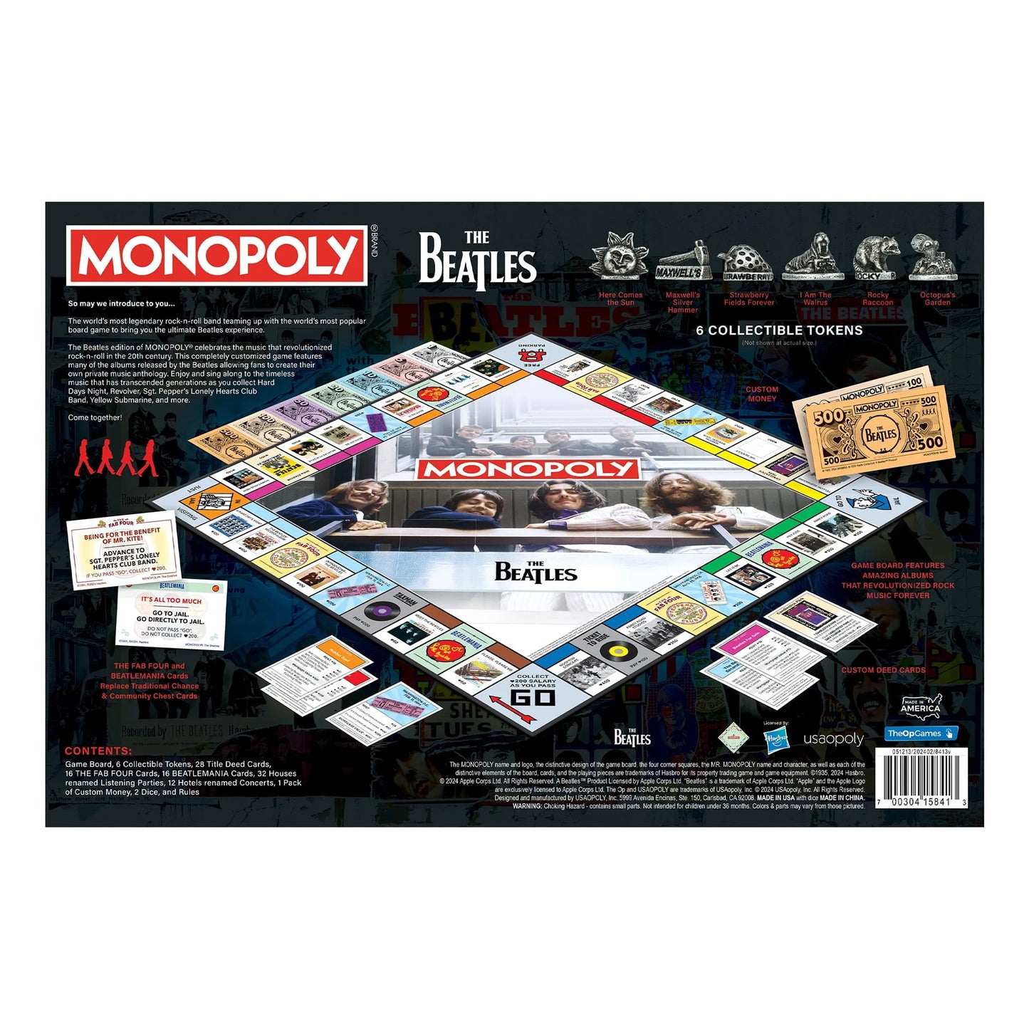 The Beatles Monopoly Board Game