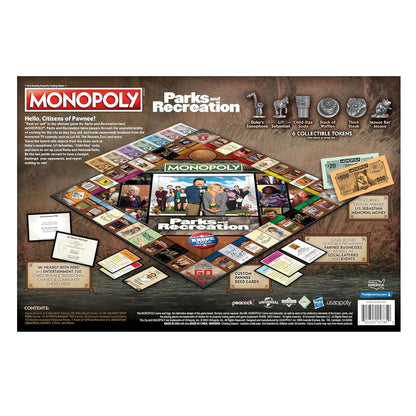 Parks and Rec Monopoly Board Game