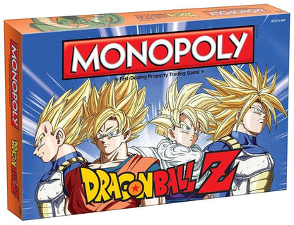 Dragon Ball Z Monopoly Board Game