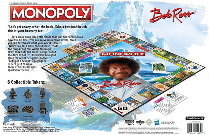 Bob Ross Monopoly Board Game | For 2-6 Players