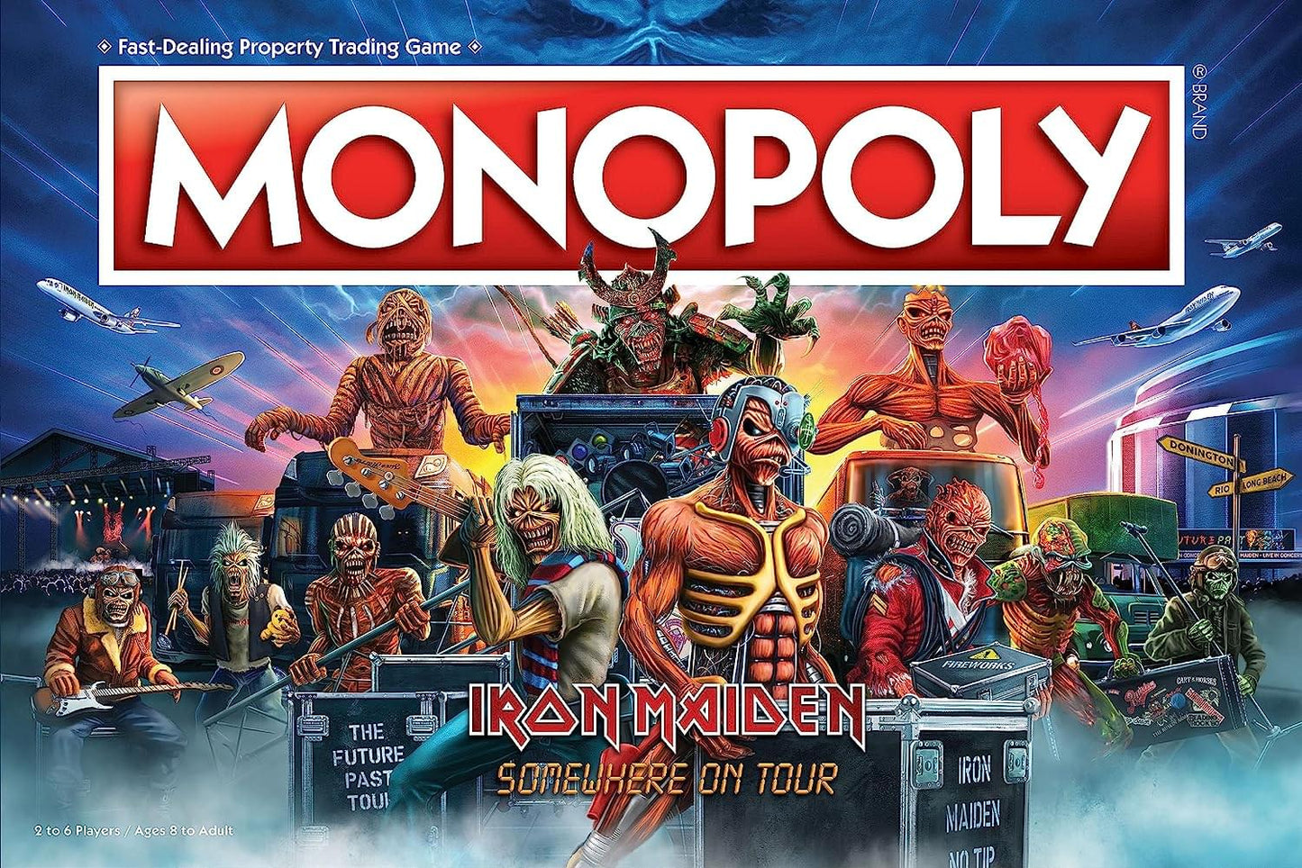 Iron Maiden Monopoly Board Game