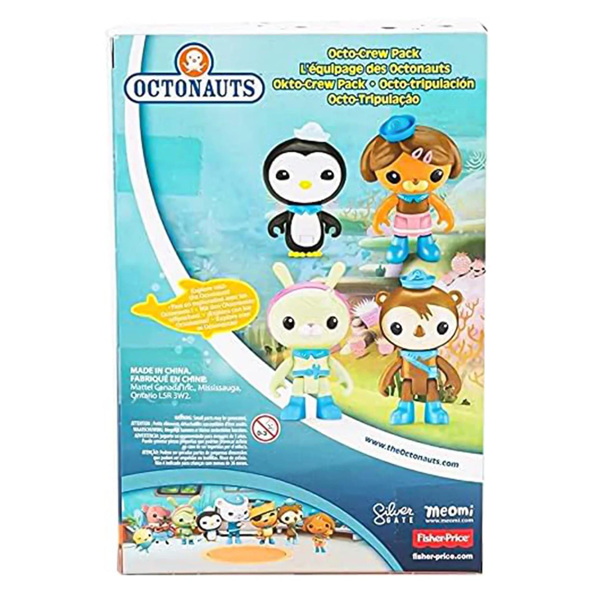 Fisher-Price Octonauts Octo Crew Figure 4-Pack