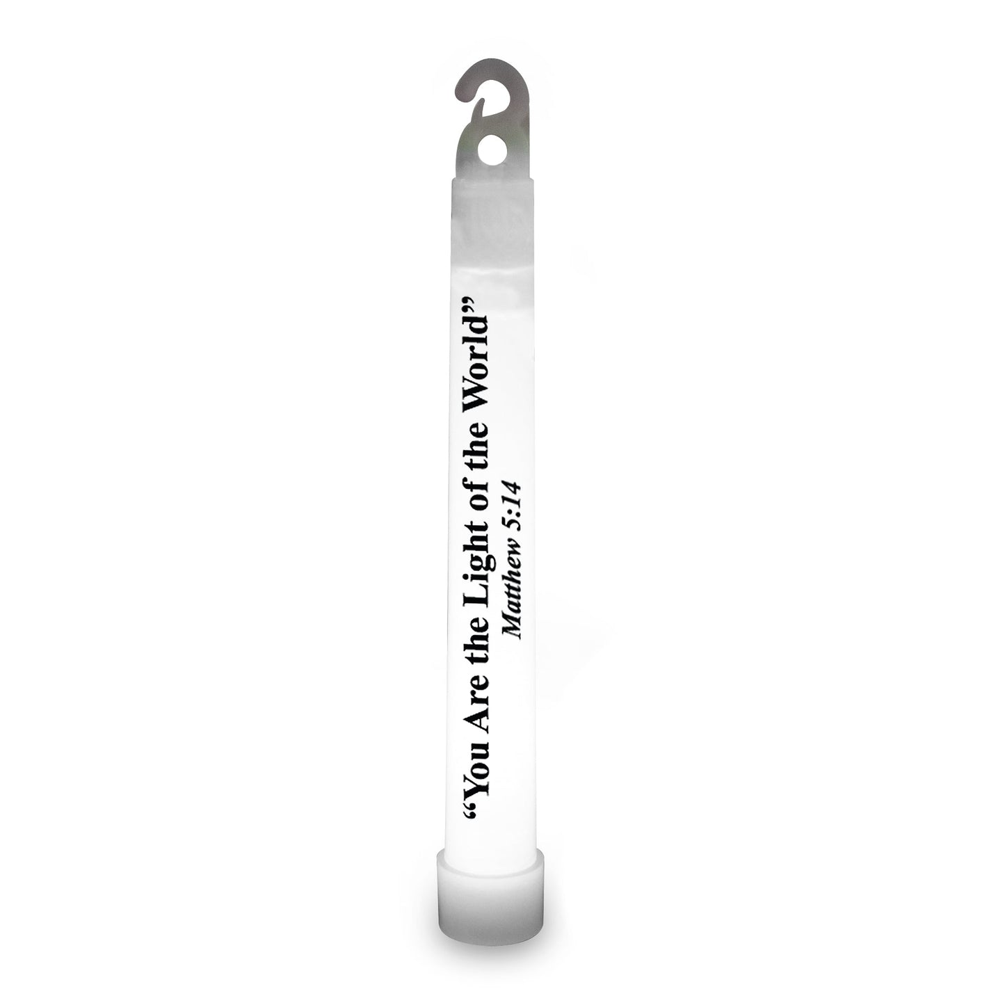 Matthew 5:14 White 6" Glow Sticks