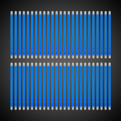 Blue Glow 5" Swizzle Sticks