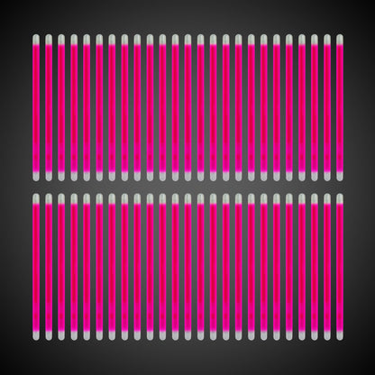 Pink Glow 5" Swizzle Sticks