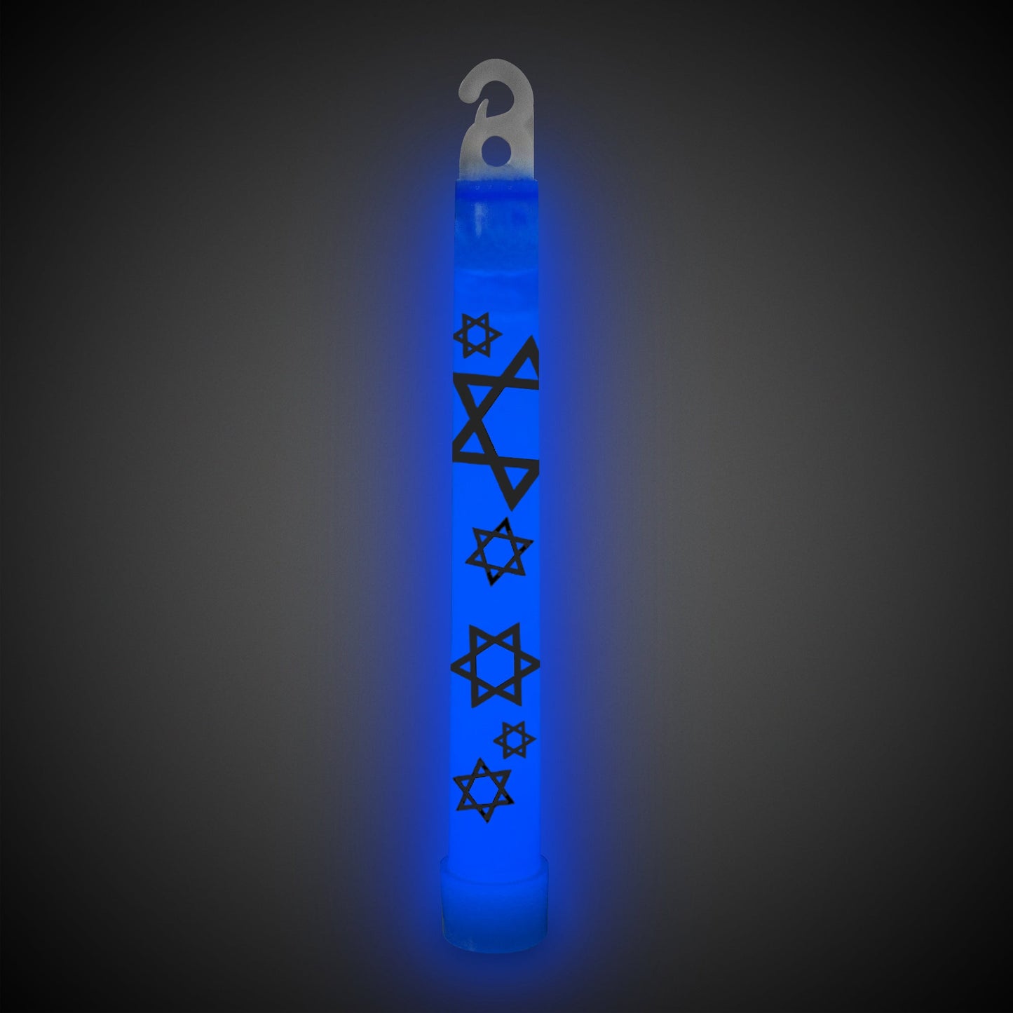 Blue Star of David 6" Glow Sticks