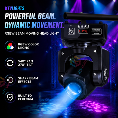 RGBW Beam Moving Head Light-E18