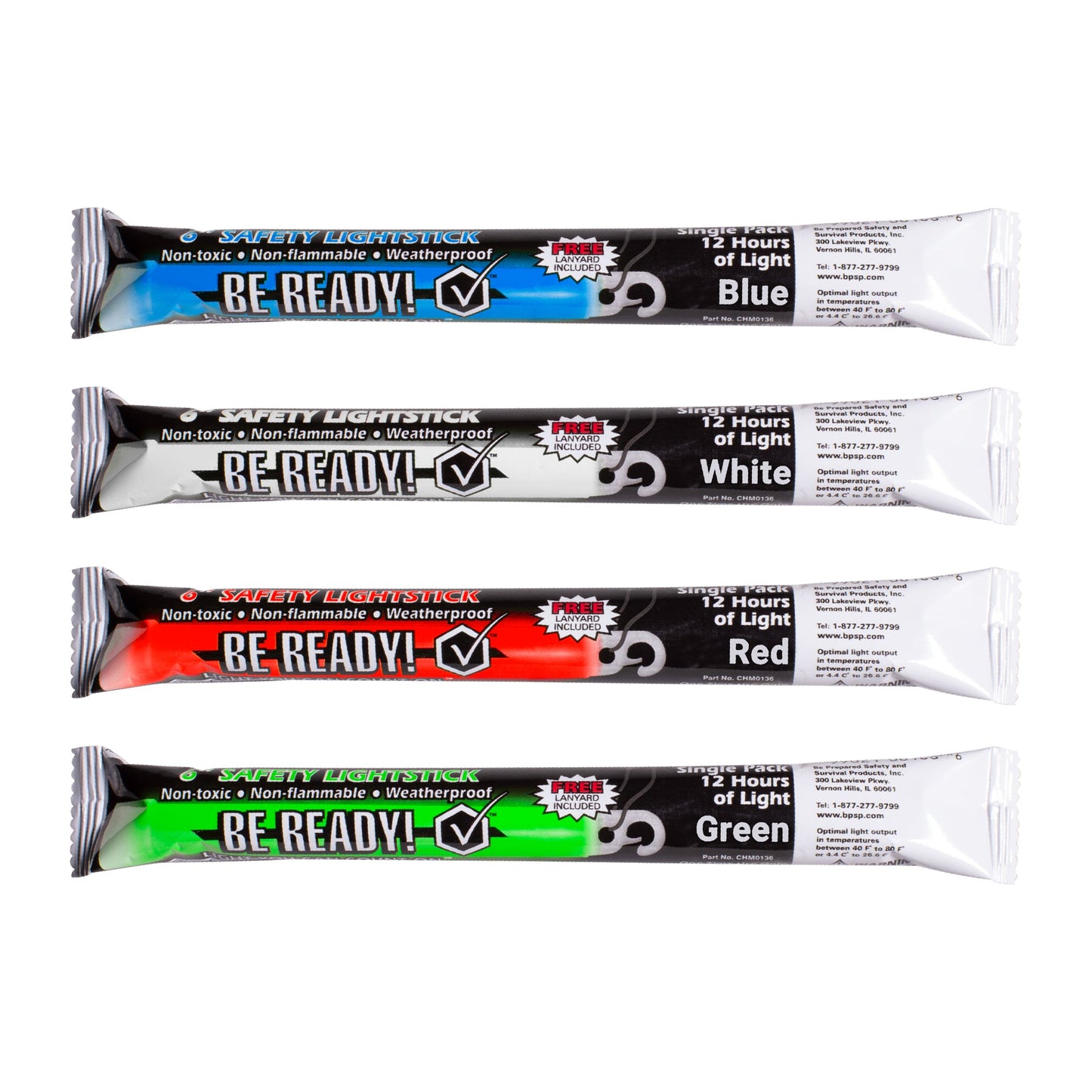 Safety 6" Glow Sticks