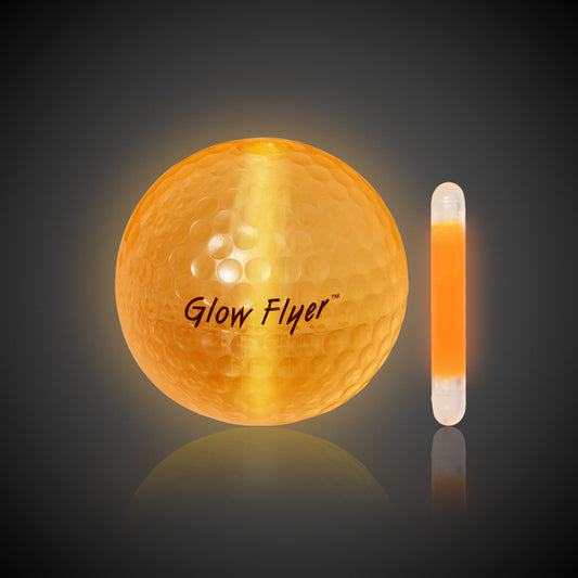 Orange Glow Stick for Glow Flyer Golf Ball