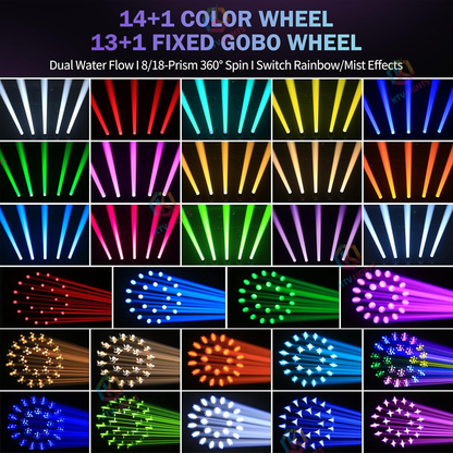 295W Gobo DMX512 Moving Head Stage Light DJ Event-E68